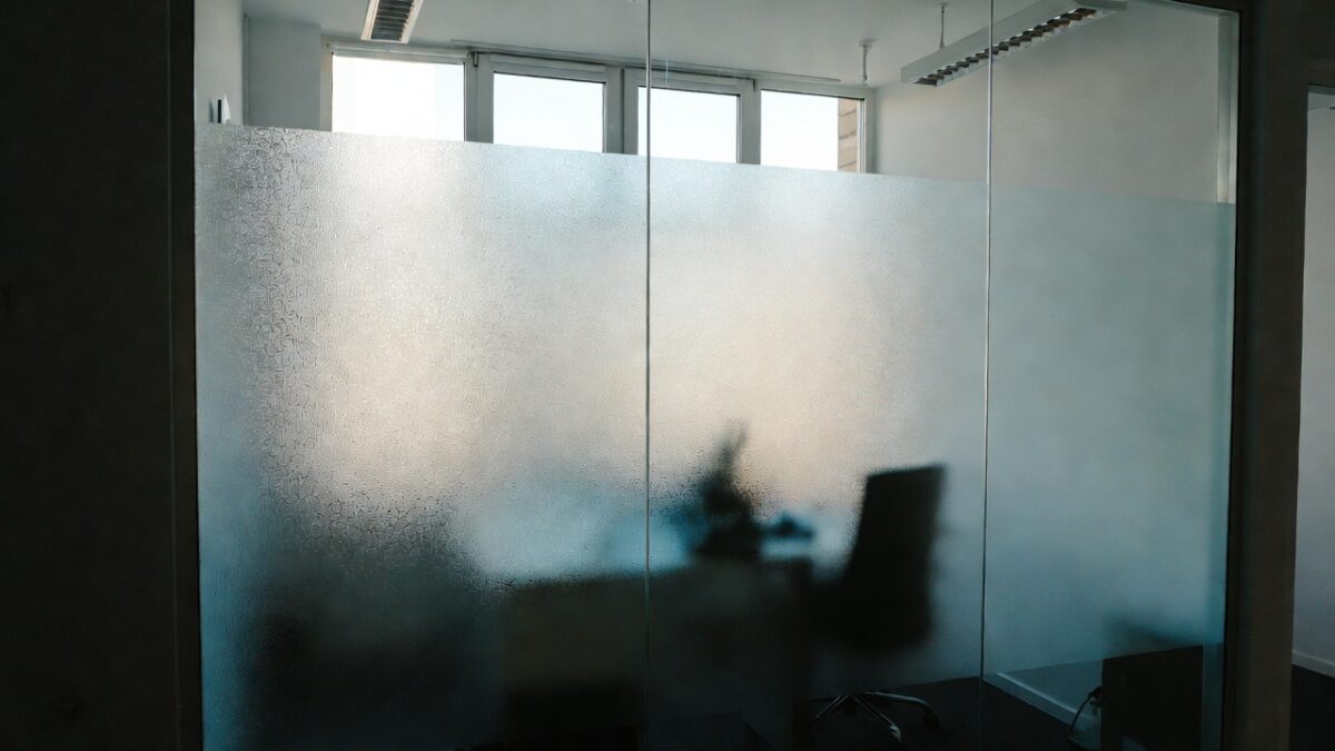frosted window film image